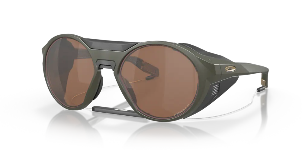 Oakley Okulary przeciwsłoneczne CLIFDEN Matte Olive Green/Prizm Tungsten Polarized OO9440-04
