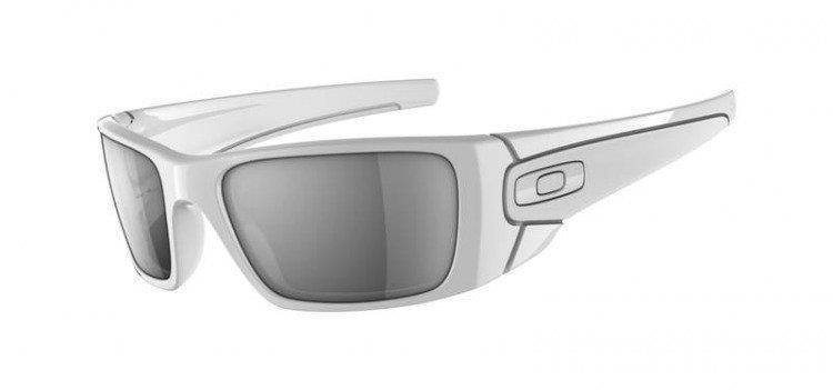 Oakley Sunglasses FUEL CELL Polished White/Matte White / Black Iridium OO9096-03