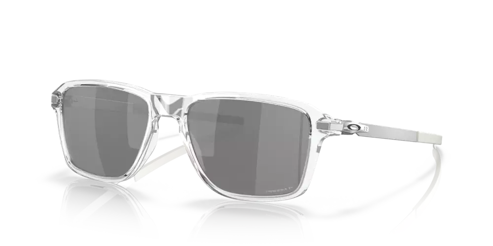 Oakley Sunglasses WHEEL HOUSE Polished Clear/Prizm Black Polarized OO9469-03