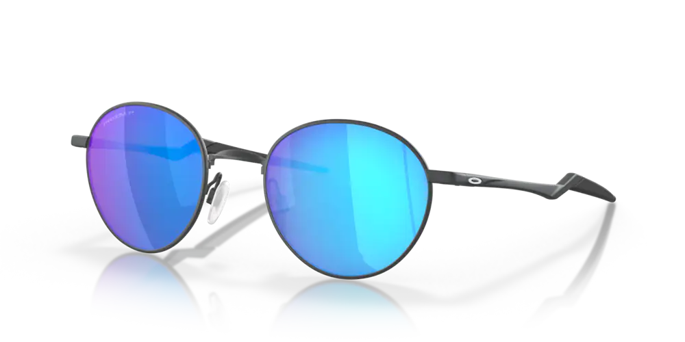 Oakley Okulary przeciwsłoneczne TERRIGAL Satin Light Steel, Prizm Sapphire Polarized OO4146-05