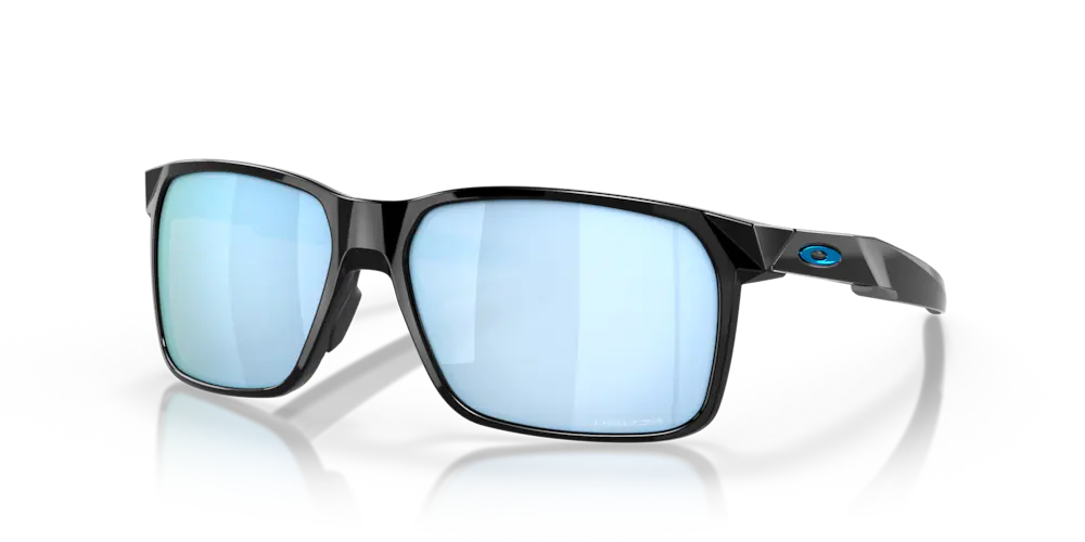 Oakley Sunglasses PORTAL X Polished Black/Prizm Deep Water Polarized OO9460-04