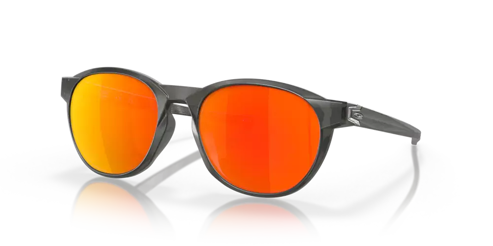 Oakley Okulary przeciwsłoneczne REEDMACE Matte Grey Smoke, Prizm Ruby Polarized OO9126-04