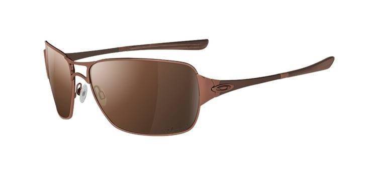 Oakley Sunglasses IMPATIENT Polished Brown/VR28 Black Iridium Polarized 12-999