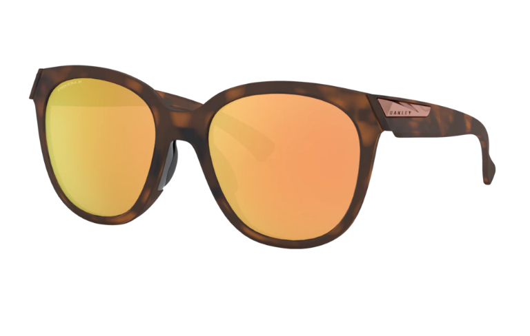 Oakley Sunglasses Matte Brown Tortoise/Prizm Rose Gold Polarized OO9433-09