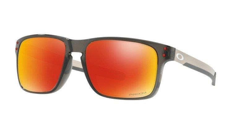 Oakley holbrook mix prizm ruby polarized grey smoke Clearance