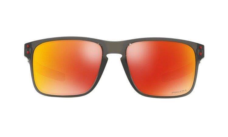 Oakley Sunglasses HOLBROOK MIX Grey Smoke/Prizm Ruby Polarized OO9384-07