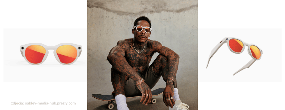 Boo Johnson x Oakley Meta HSTN Warm Grey with PRIZM™ Ruby Lenses ​| o-shop.com 