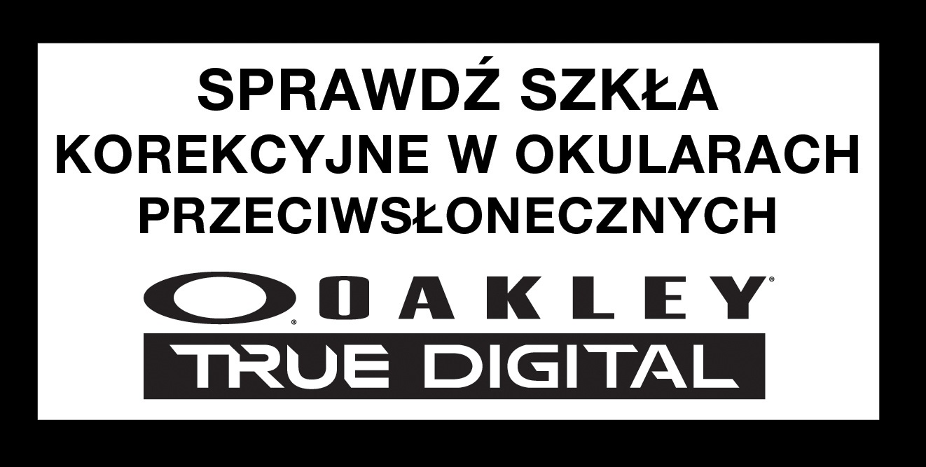 Sprawdź szkła korekcyjne w okularach przeciwsłonecznych Oakley True Digital (OTD)