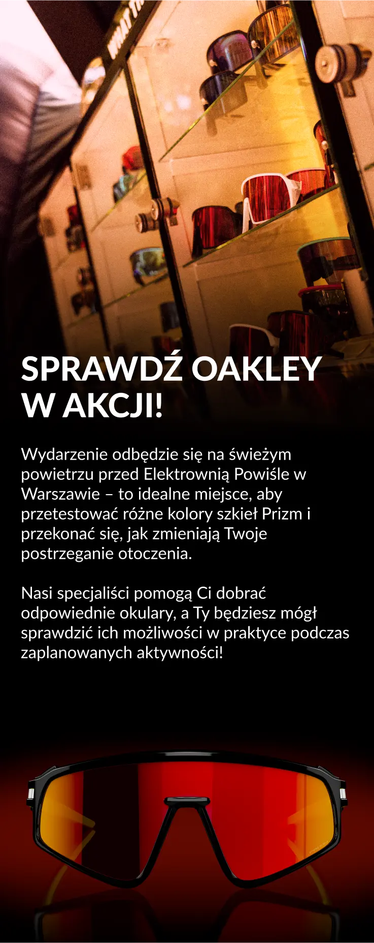 Wydarzenie pełne sportowych emocji z marką Oakley | O-shop.com