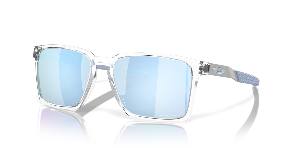 Oakley Sunglasses EXCHANGE SUN Polished Clear / Prizm sapphire polarized OO9483-03