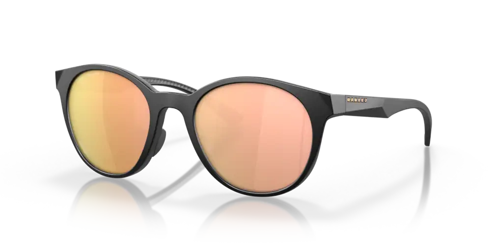 Oakley Sunglasses SPINDRIFT Matte Black, Prizm Rose Gold Polarized OO9474-08