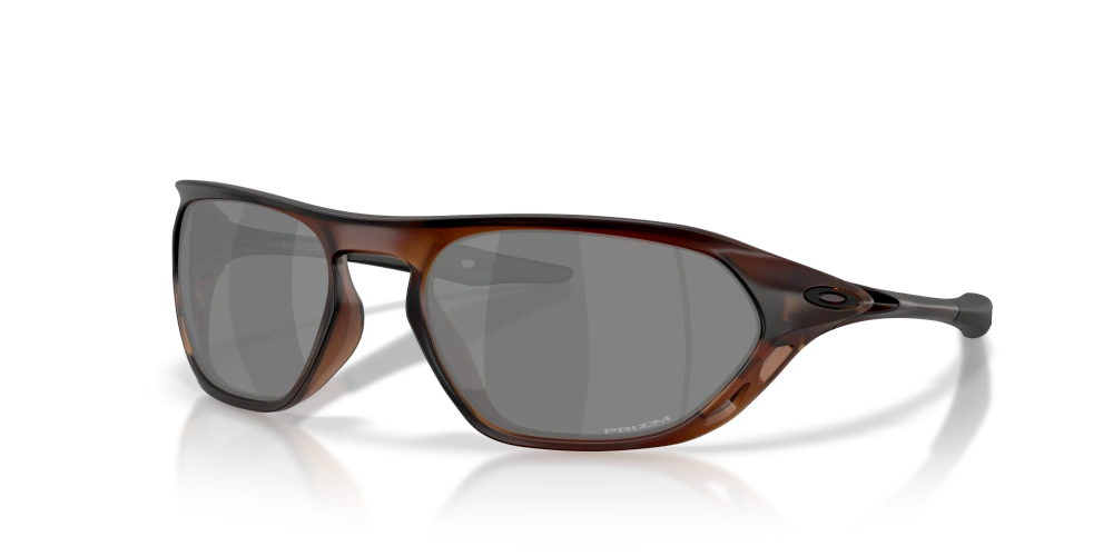 Oakley Sunglasses CAGE JACKET Matte Rootbeer/Prizm Black OO9537-04