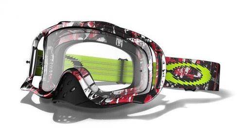 Oakley Google Crowbar MX One Icon Red/Clear 01-737