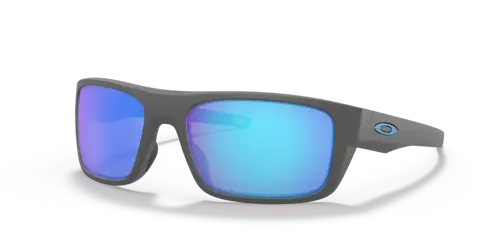 Oakley Sunglasses DROP POINT™ Matte Dark Gray / Prizm Sapphire Polarized OO9367-06