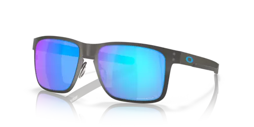 Oakley Sunglasses HOLBROOK™ METAL Matte Gunmetal / Prizm Sapphire Polarized OO4123-07