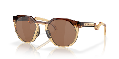 Oakley Sunglasses Kylian Mbappé Signature Series HSTN Dark Amber Light Curry/Prizm Tungsten OO9242-07