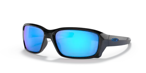 Oakley Sunglasses STRAIGHTLINK Polished Black/Prizm Sapphire OO9331-27