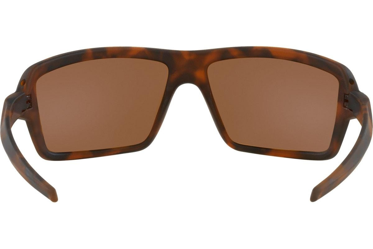 Oakley Sunglasses CABLES Brown Tortoise, Prizm Tungsten Polarized OO9129-07