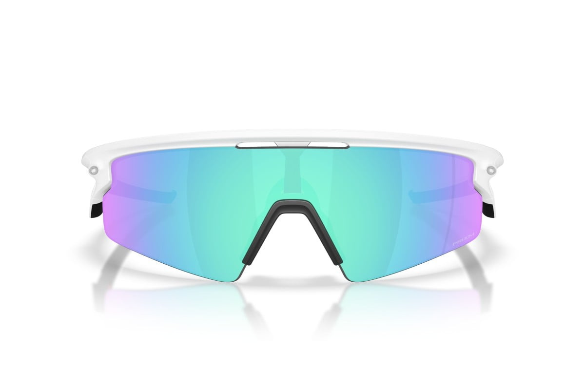 Oakley Okulary przeciwsłoneczne SPHAERA STRIKE Matte White / Prizm Sapphire OO9531-04