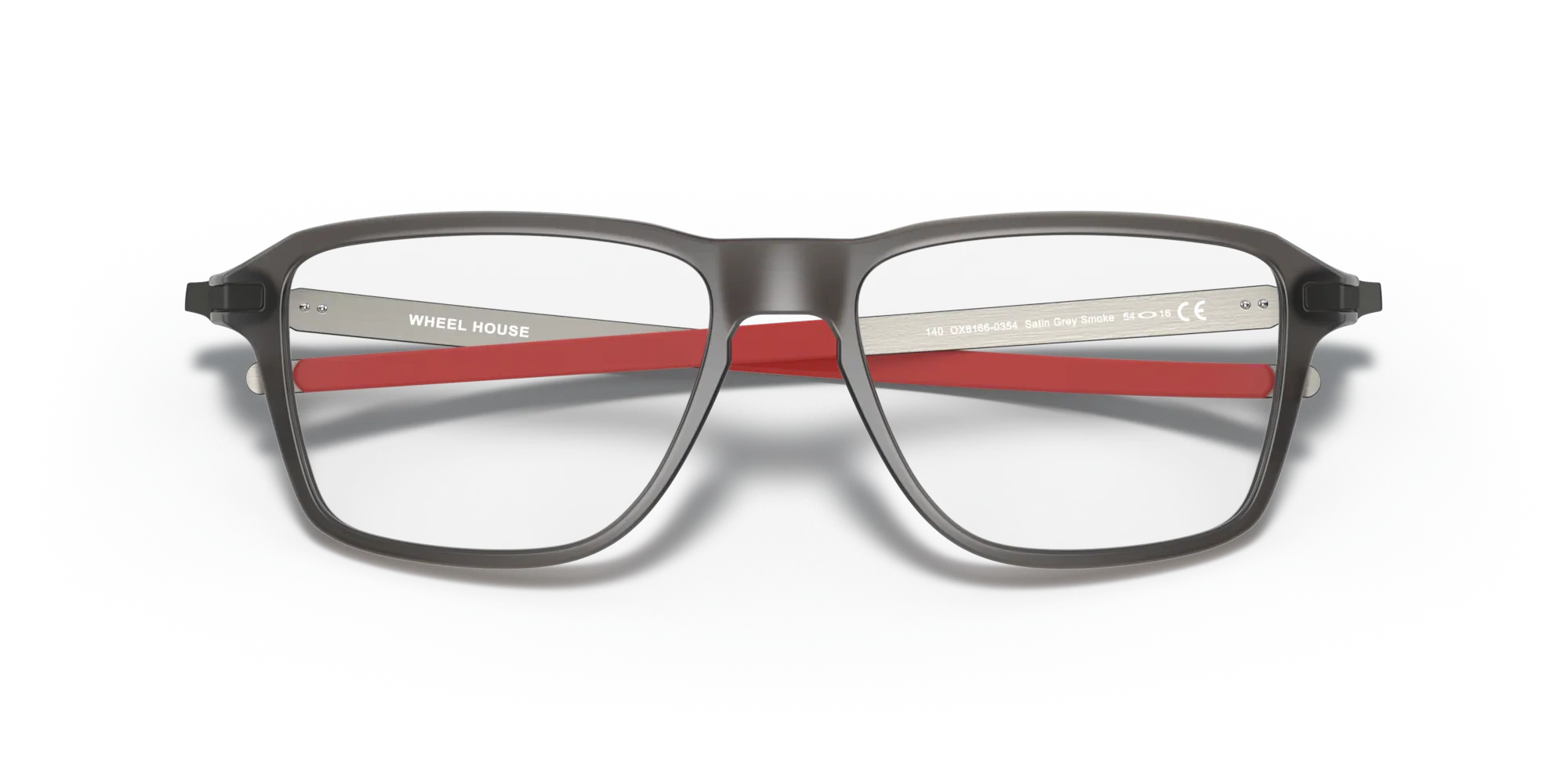 Oakley Optical Frame WHEEL HOUSE SATIN GREY SMOKE OO8166-03