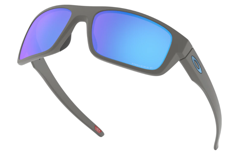 Oakley Sunglasses DROP POINT™ Matte Dark Gray / Prizm Sapphire Polarized OO9367-06