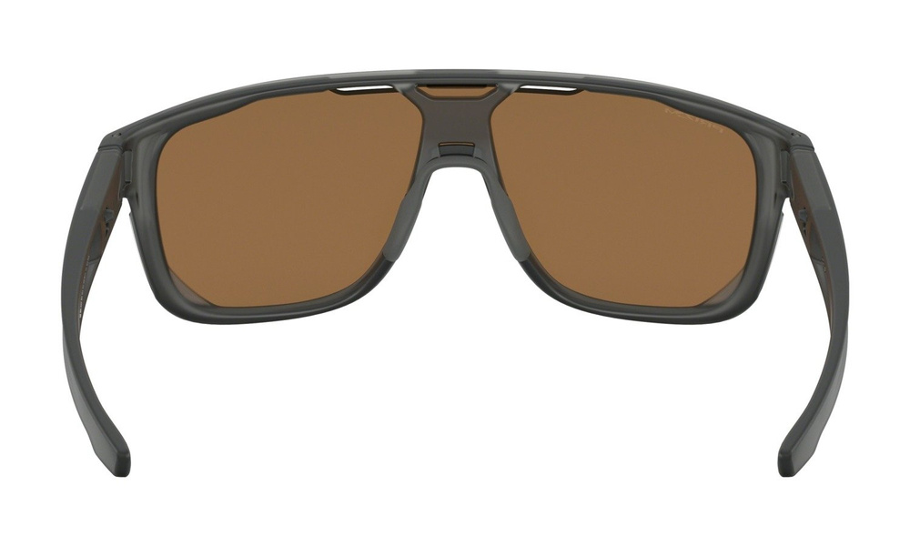 Oakley Okulary przeciwsłoneczne CROSSRANGE SHIELD Matte Grey Smoke/Prizm Ruby OO9387-13