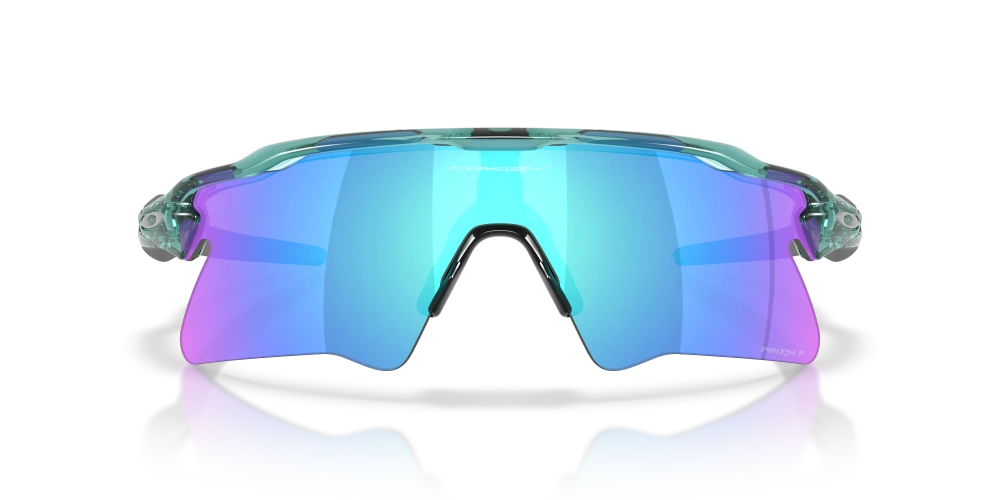 Oakley Sunglasses RADAR EV HEATER Transparent Pacific/Prizm Sapphire Polarized OO9541-09
