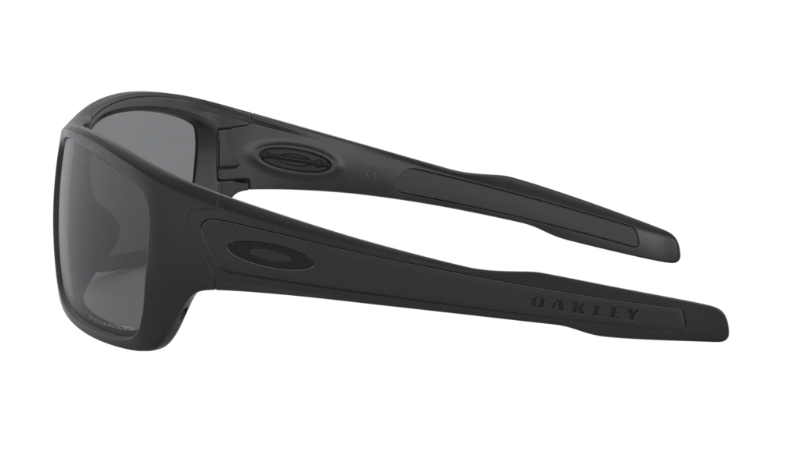 Oakley Sunglasses TURBINE Matte Black/Grey Polarized OO9263-07
