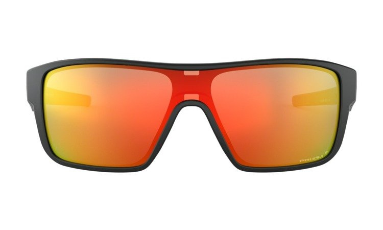 Oakley Okulary przeciwsłoneczne STRAIGHTBACK Matte Black/Prizm Ruby Polarized OO9411-06