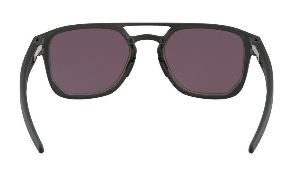 Oakley Okulary przeciwsłoneczne LATCH ALPHA Matte Black/Prizm Grey W/ Sapphire Alt Iri OO4128-06