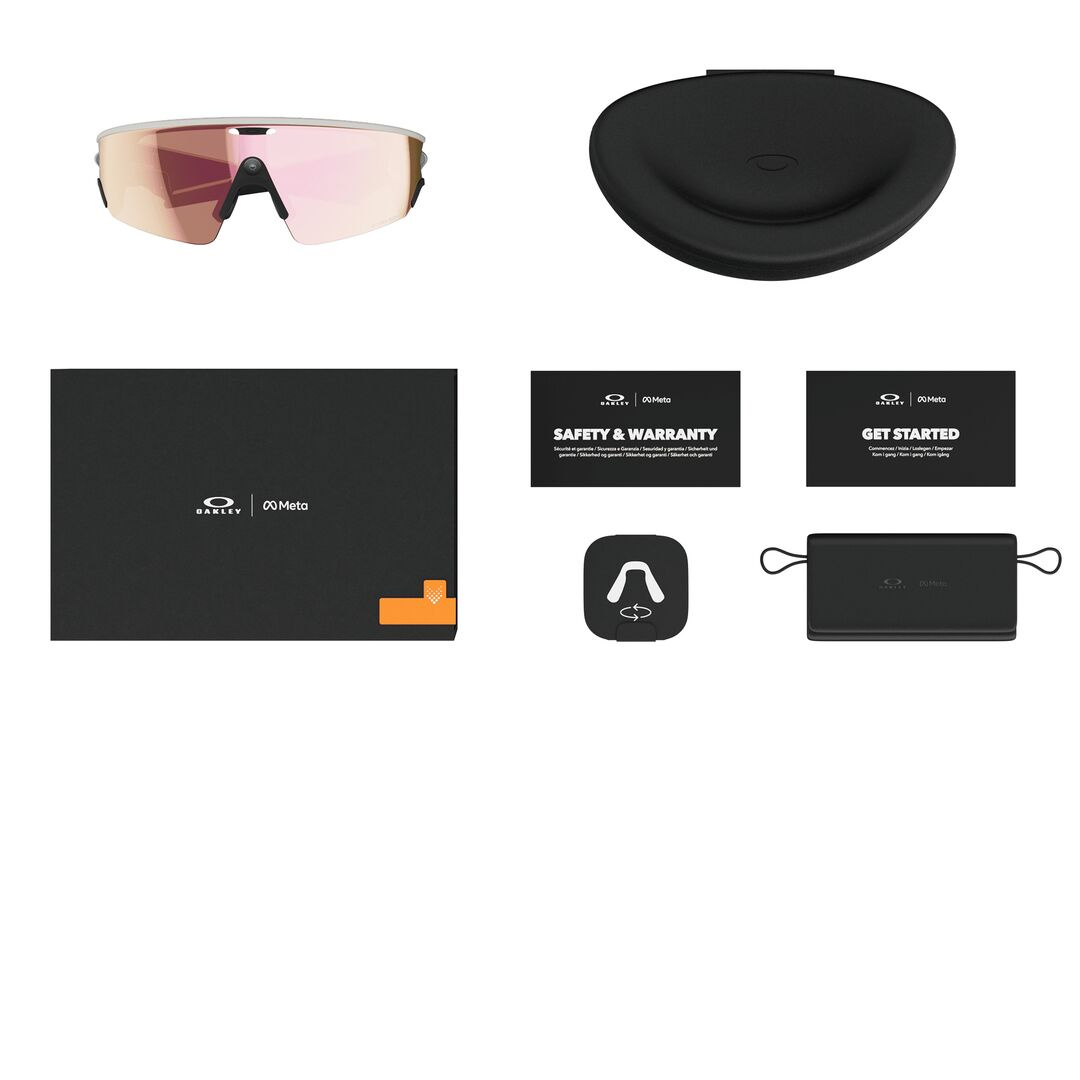 Oakley Meta Vanguard - sportowe okulary Meta AI z kamerą OW8001-08