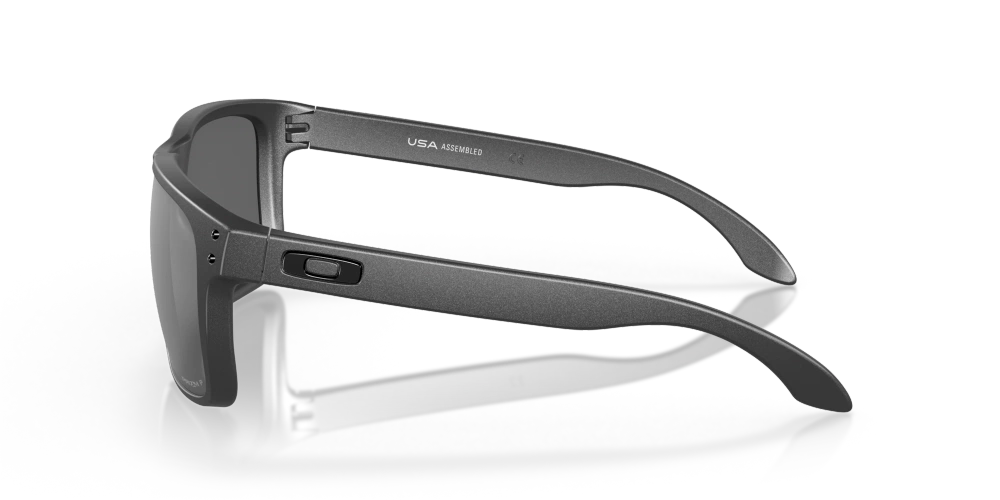 Oakley Sunglasses HOLBROOK XL Steel, Prizm Black Polarized OO9417-30