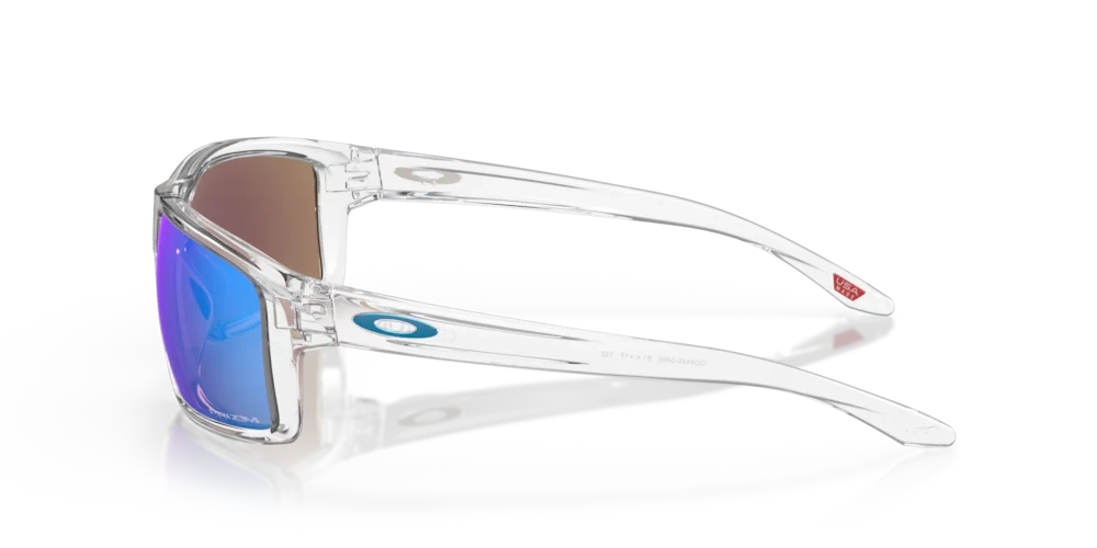 Oakley Okulary przeciwsłoneczne GIBSTON Polished Clear/Prizm Sapphire OO9449-04