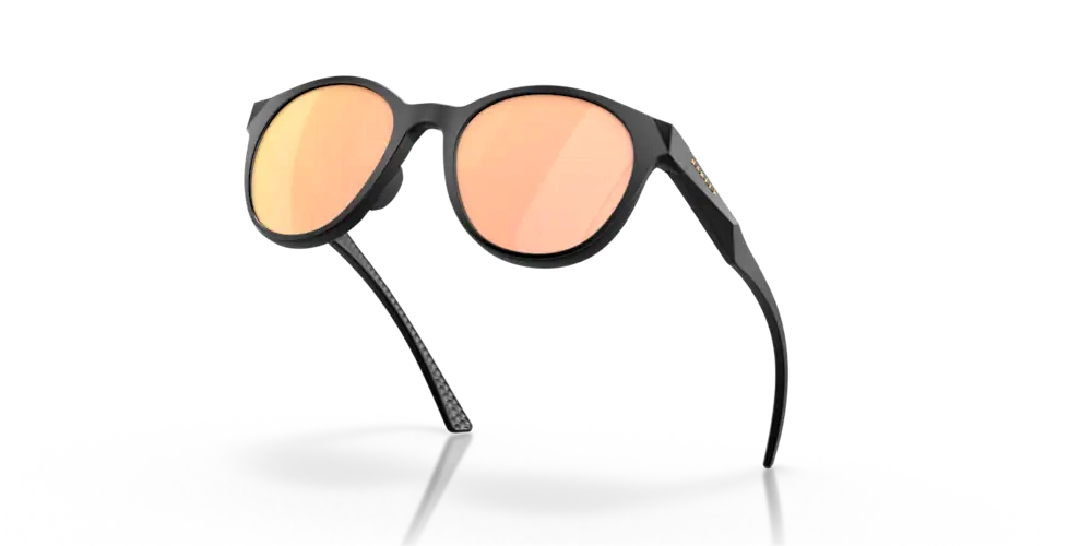 Oakley Okulary przeciwsłoneczne SPINDRIFT Matte Black, Prizm Rose Gold Polarized OO9474-08
