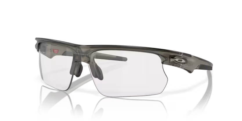 Oakley Sunglasses BISPHAERA Grey Smoke / Clear to Black Iridium Photochromic OO9400-11