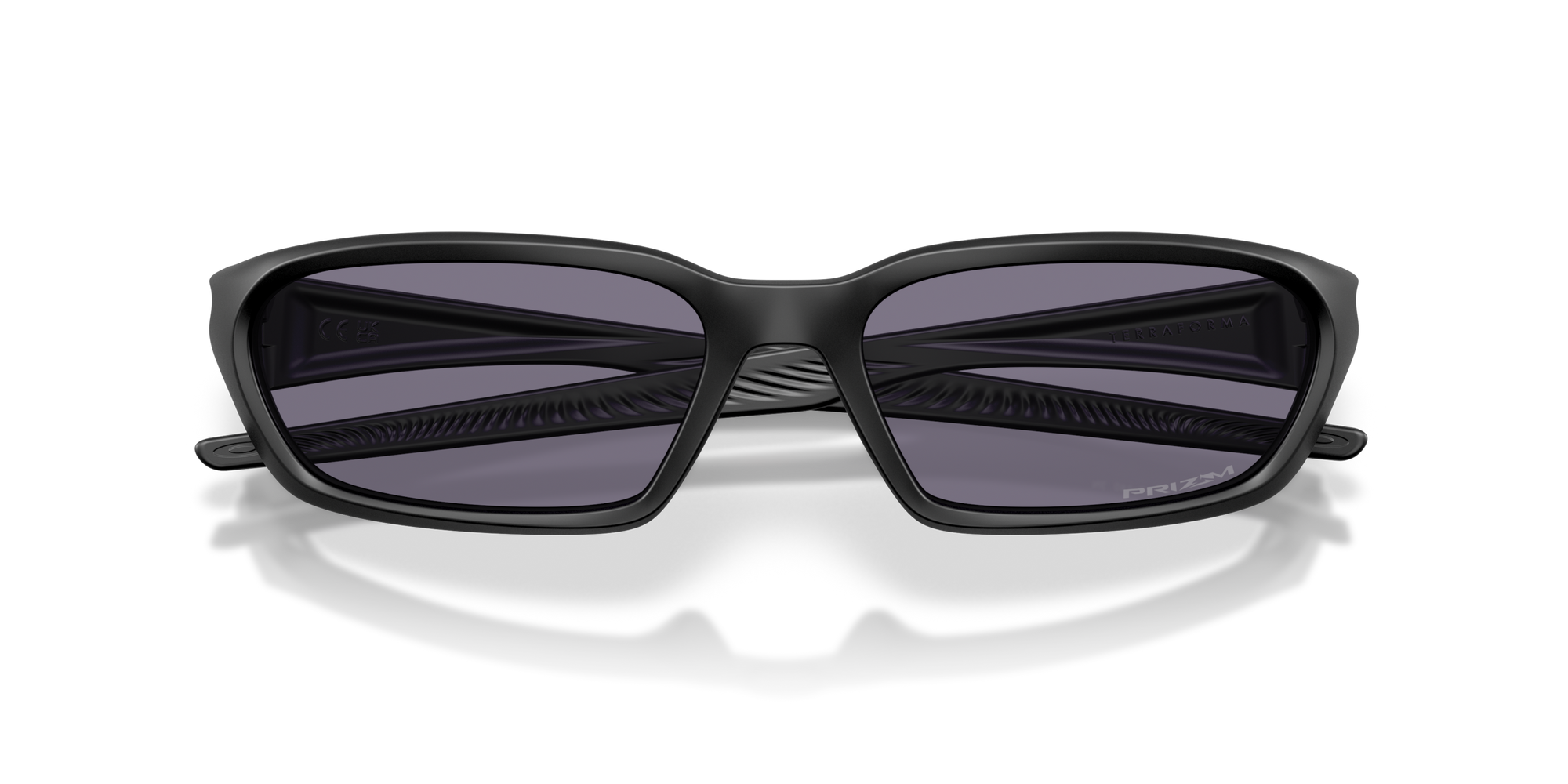 Oakley Okulary przeciwsłoneczne TERRAFORMA Matte Black / Prizm Grey OO9530-01