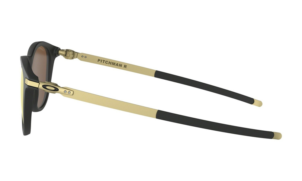 Oakley Okulary przeciwsłoneczne PITCHMAN R Satin Black/Prizm 24K Polarized OO9439-09