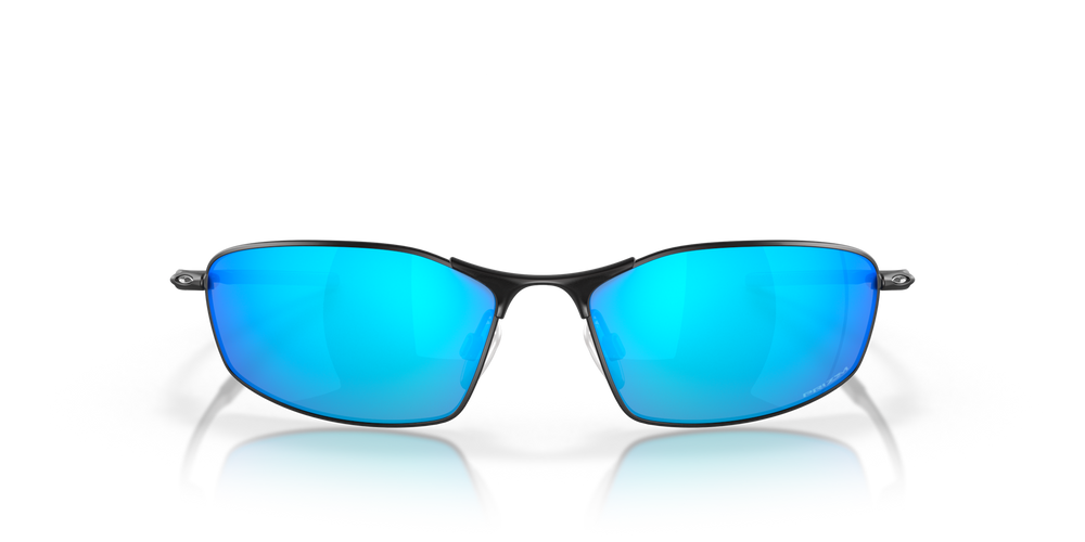 Oakley Okulary przeciwsłoneczne WHISKER Satin Black / Prizm Sapphire OO4141-14