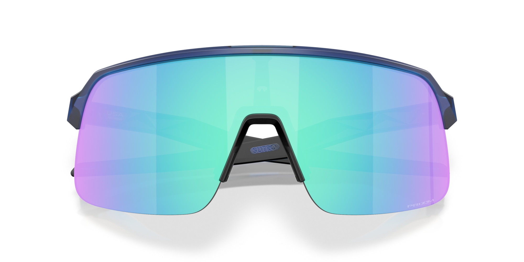 Oakley Okulary przeciwsłoneczne SUTRO LITE S Matte transparent blue / Prizm sapphire OO9496-03