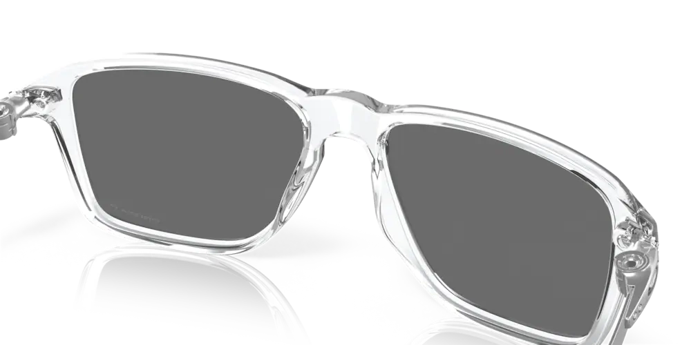 Oakley Sunglasses WHEEL HOUSE Polished Clear/Prizm Black Polarized OO9469-03