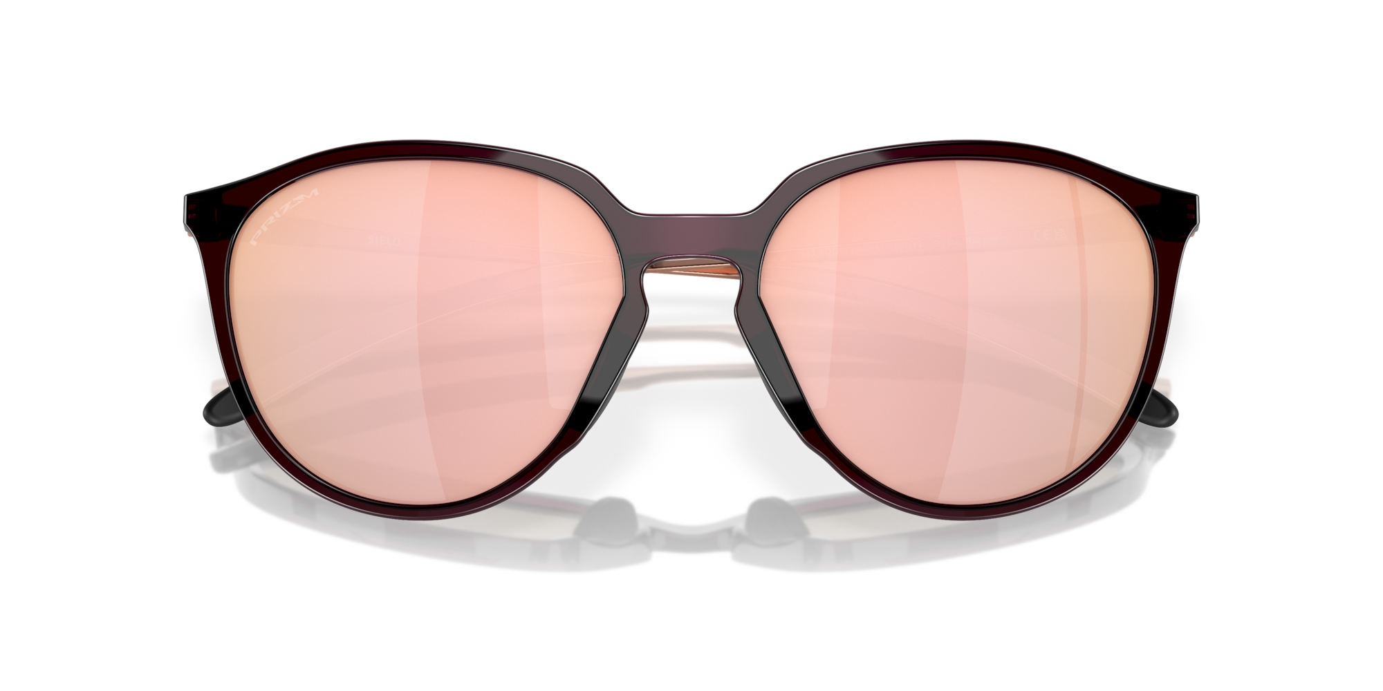 Oakley Okulary przeciwsłoneczne SIELO Crystal Raspberry/Prizm Rose Gold OO9288-05