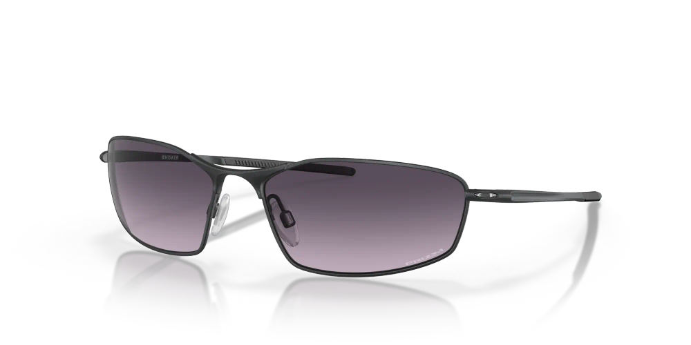 Oakley Sunglasses WHISKER Satin Light Steel, Prizm Grey Gradient OO4141-08