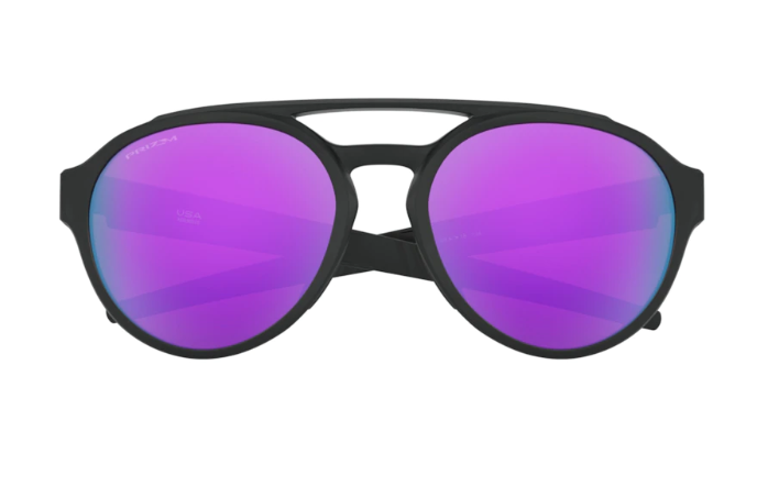 Oakley Okulary przeciwsłoneczne FORAGER Matte Black/Prizm Violet OO9421-11