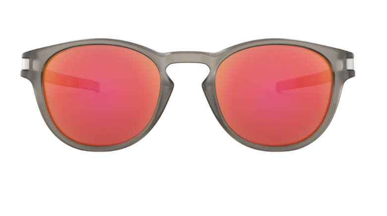 OAKLEY Sunglasses LATCH Matte Gray Ink / Rubby Iridium OO9265-15