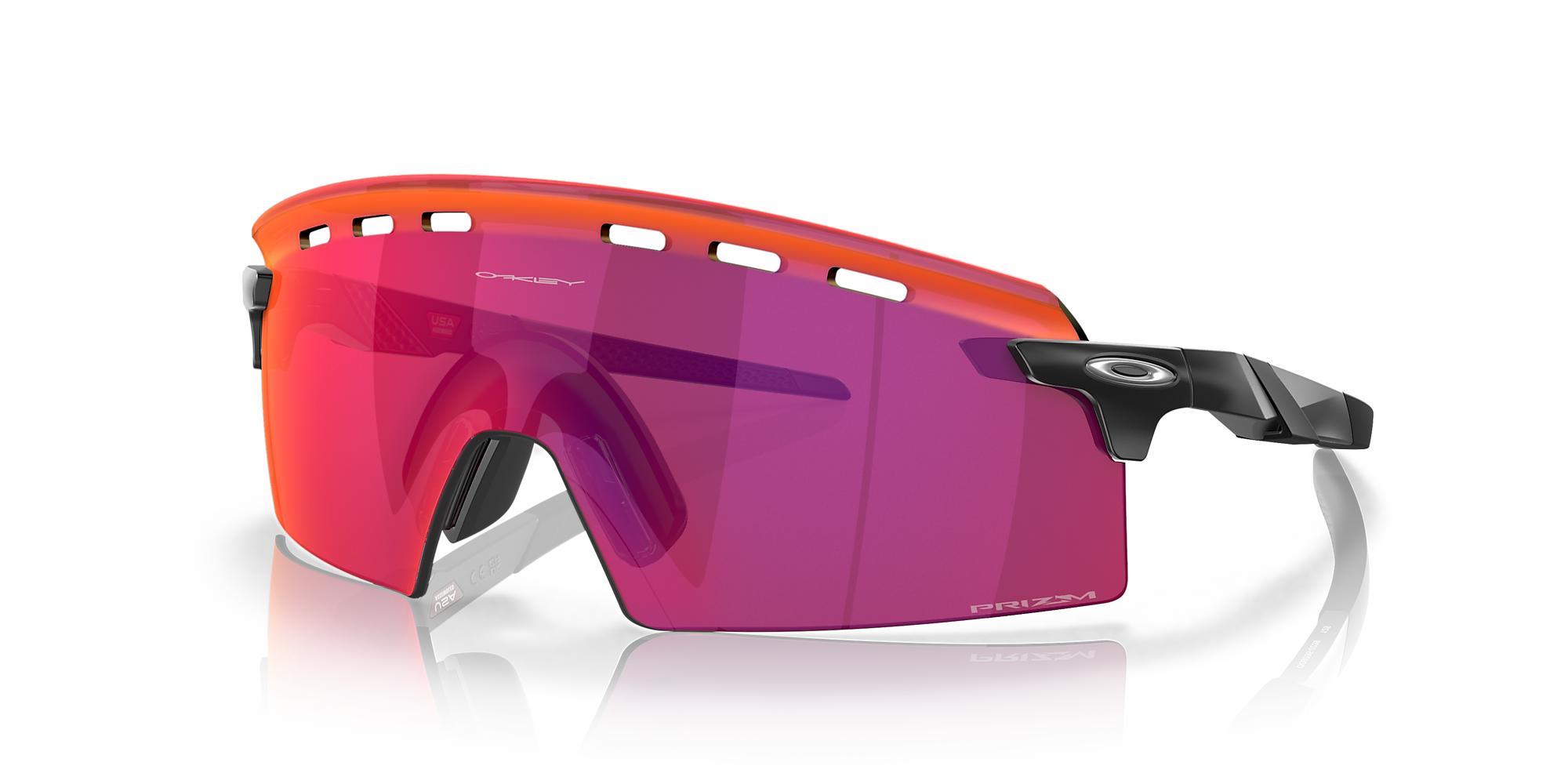 Oakley Sunglasses ENCODER STRIKE VENTED Matte black/Prizm road OO9235-02