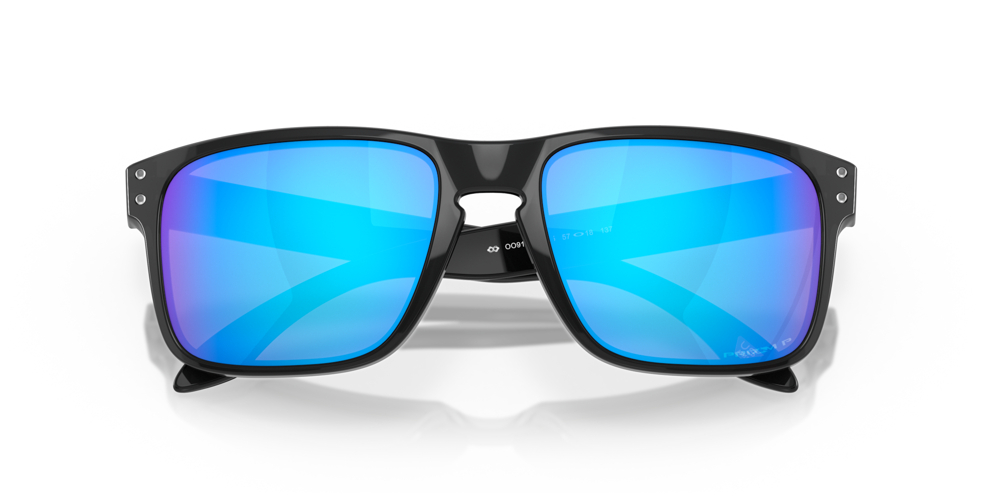 Oakley Okulary przeciwsłoneczne HOLBROOK Black Ink/Prizm Sapphire Polarized OO9102-W7