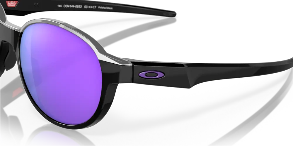 Oakley Sunglasses COINFLIP Polished Black/Prizm Violet OO4144-06