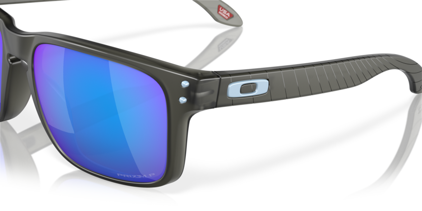 Oakley Okulary przeciwsłoneczne HOLBROOK Matte grey smoke/Prizm sapphire polarized OO9102-X5