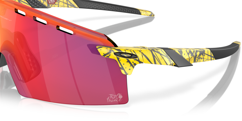 Oakley Okulary przeciwsłoneczne ENCODER STRIKE VENTED Tdf splatter/Prizm road OO9235-07