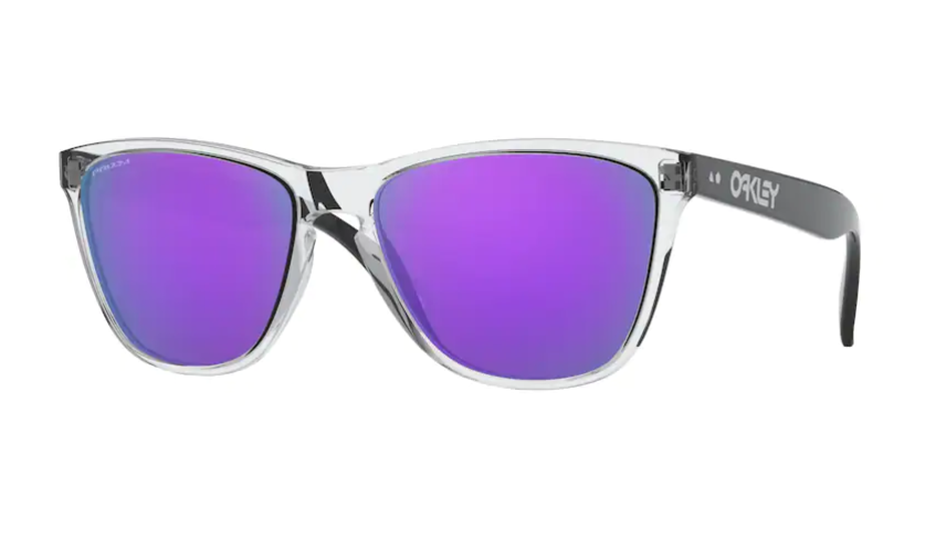 Oakley Okulary przeciwsłoneczne FROGSKINS 35TH Anniversary Polished Clear/Prizm Violet OO9444-05